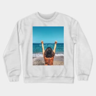 massachusetts - Best beach travel tshirt Crewneck Sweatshirt